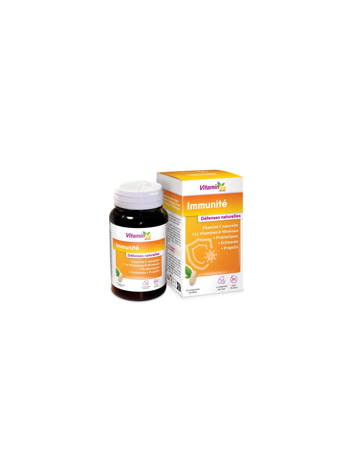 INELDEA Vitamin'22 Immunité 30 comprimés