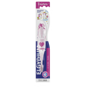 ELGYDIUM Brosse à Dents Enfant 2/6 ans Licorne