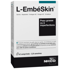 NHCO L-EmbéSkin Peaux Grasse à Imperfections 42 comprimés