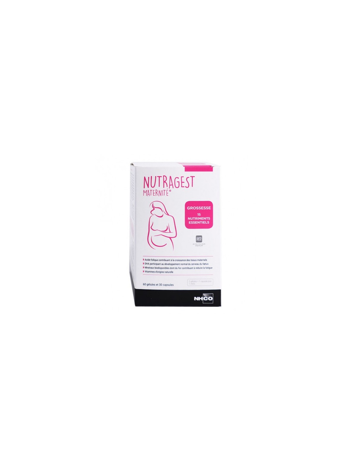 NHCO Nutragest Maternité 60 Gélules + 30 Capsules