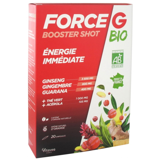 FORCE G Booster Shot Bio 20 Ampoules