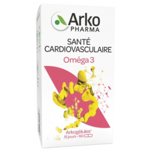 Arkopharma Arkogelules Omega 3 Origine Marine 60 capsules
