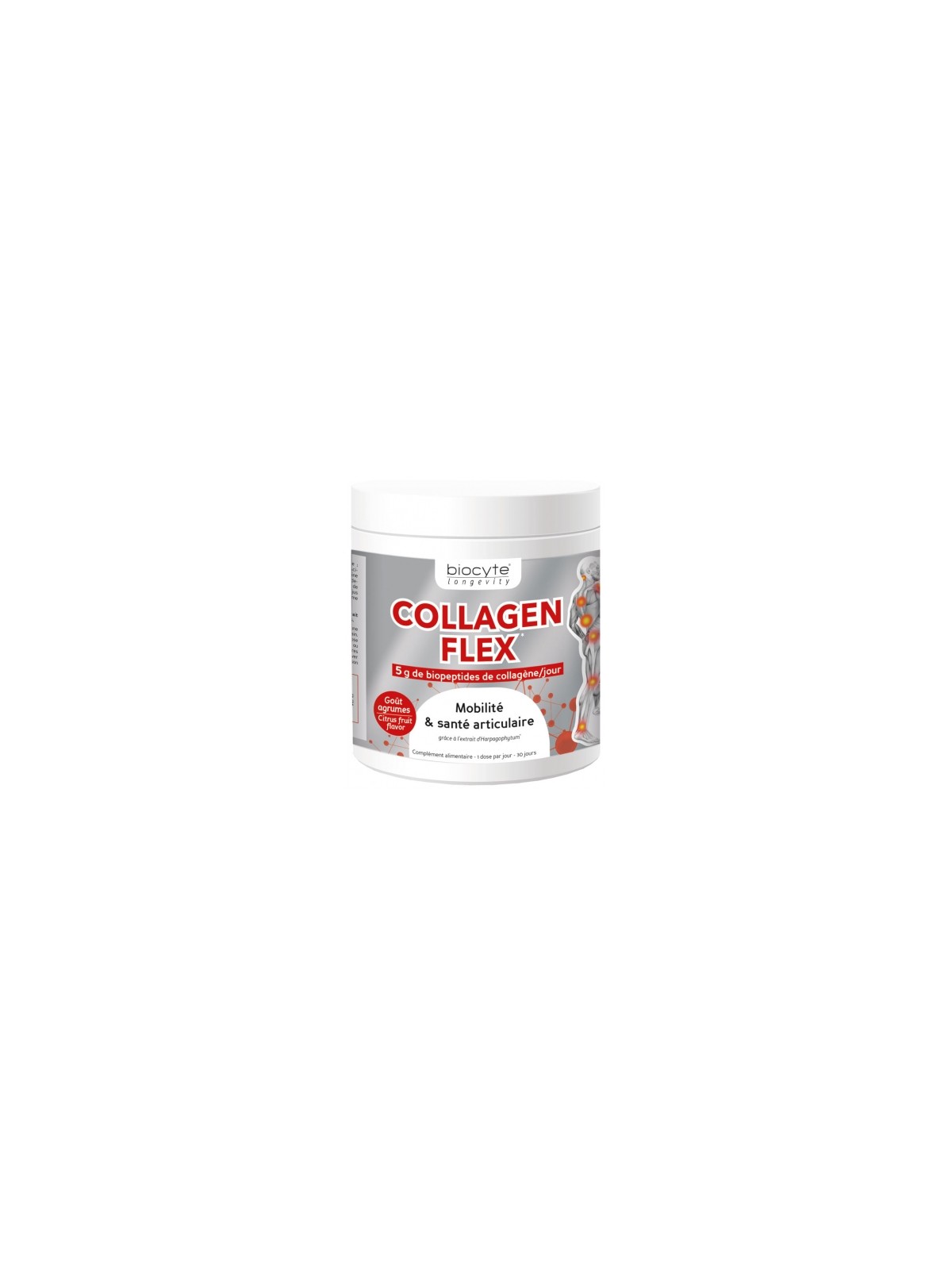 Biocyte collagen flex complément alimentaire 240g