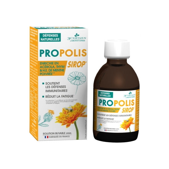 3 Chênes Propolis Sirop 200ML