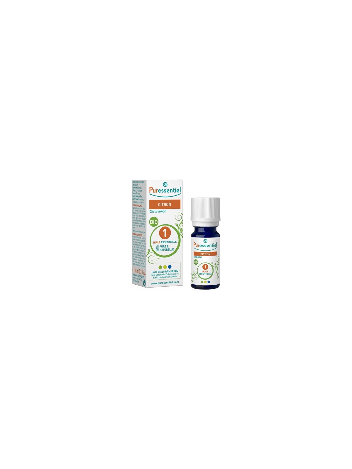 Puressentiel citron bio 10ml | Nom de la Pharmacie en variable