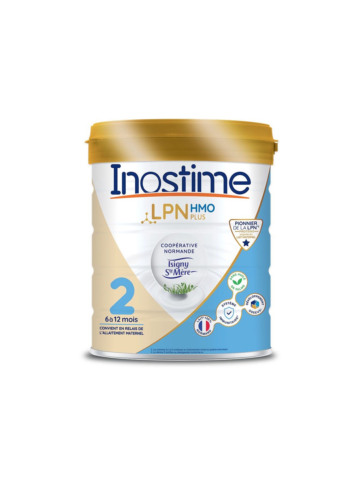 INOSTIME Lait Infantile 2eme Age 800g 6 à 12 Mois