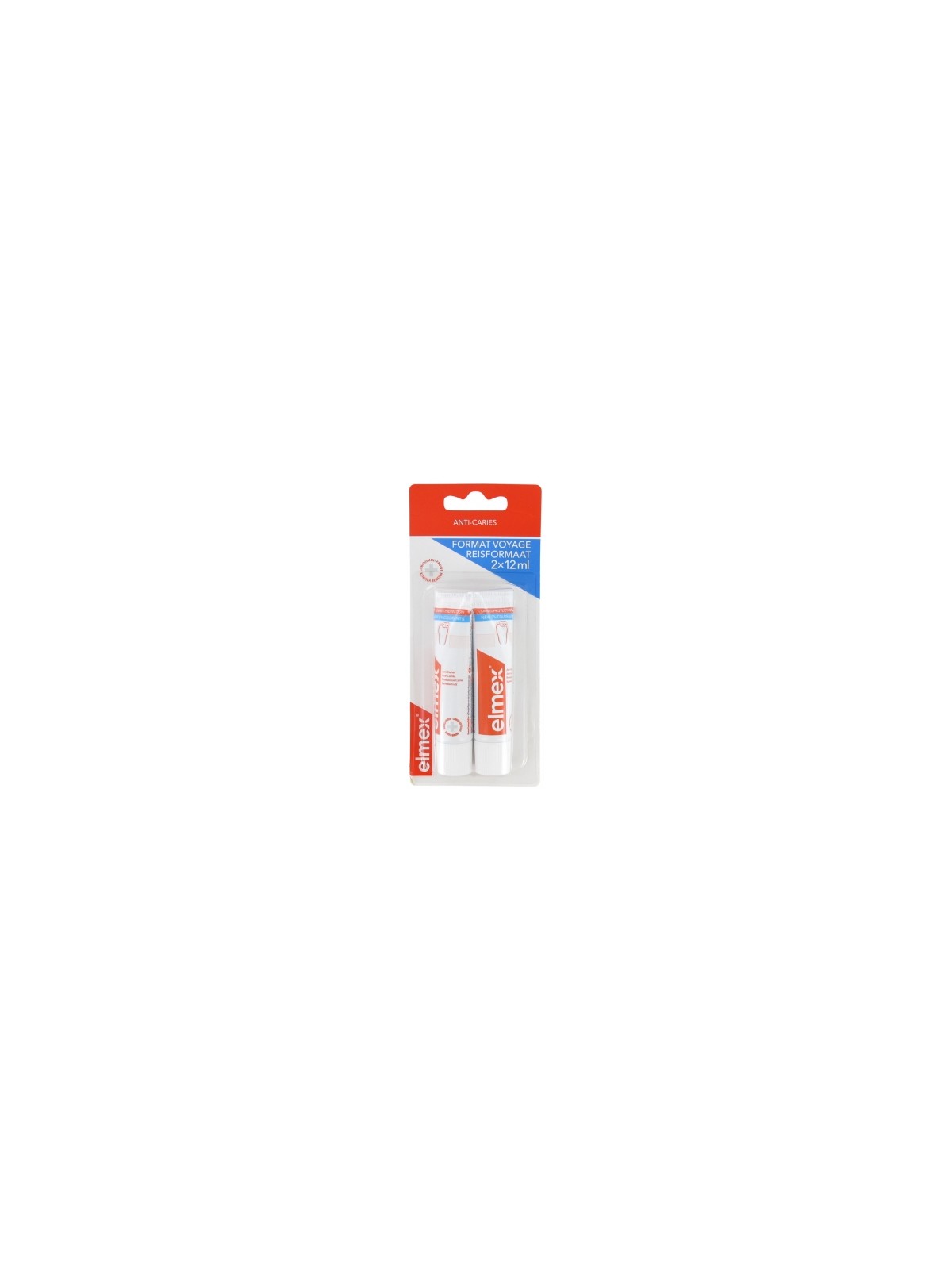 Elmex dentifrice protection caries tubes de voyage 2x12ml | Nom de...