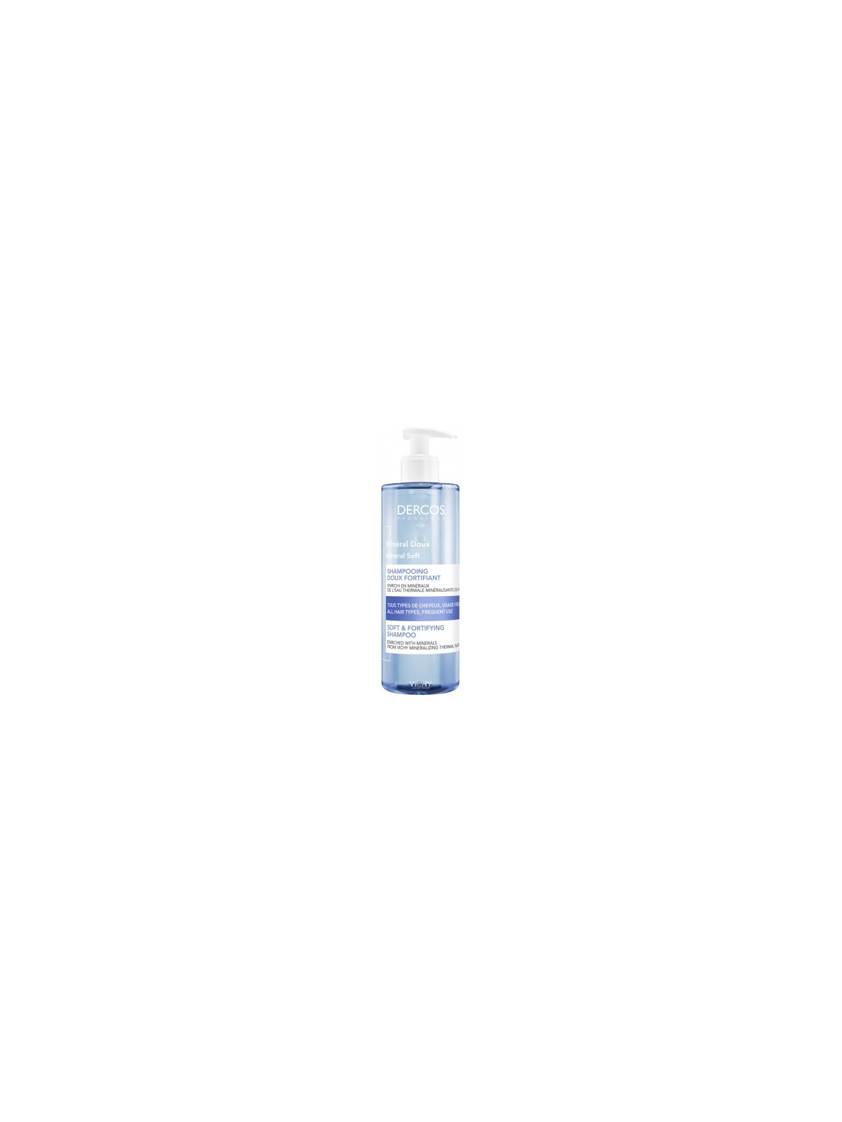Vichy dercos shampooing minéral doux fortifiant 400ml