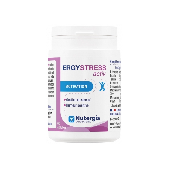 Nutergia ergystress activ boite de 60 gélules