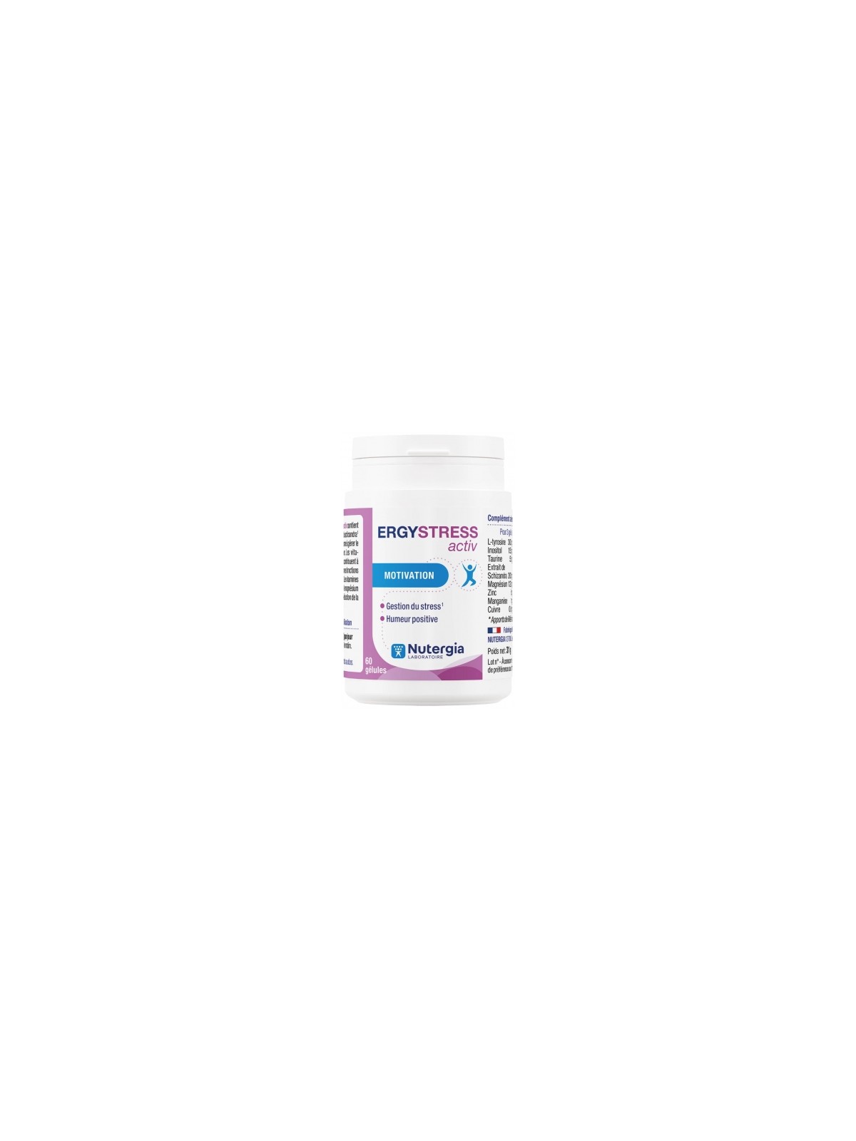 Nutergia ergystress activ boite de 60 gélules