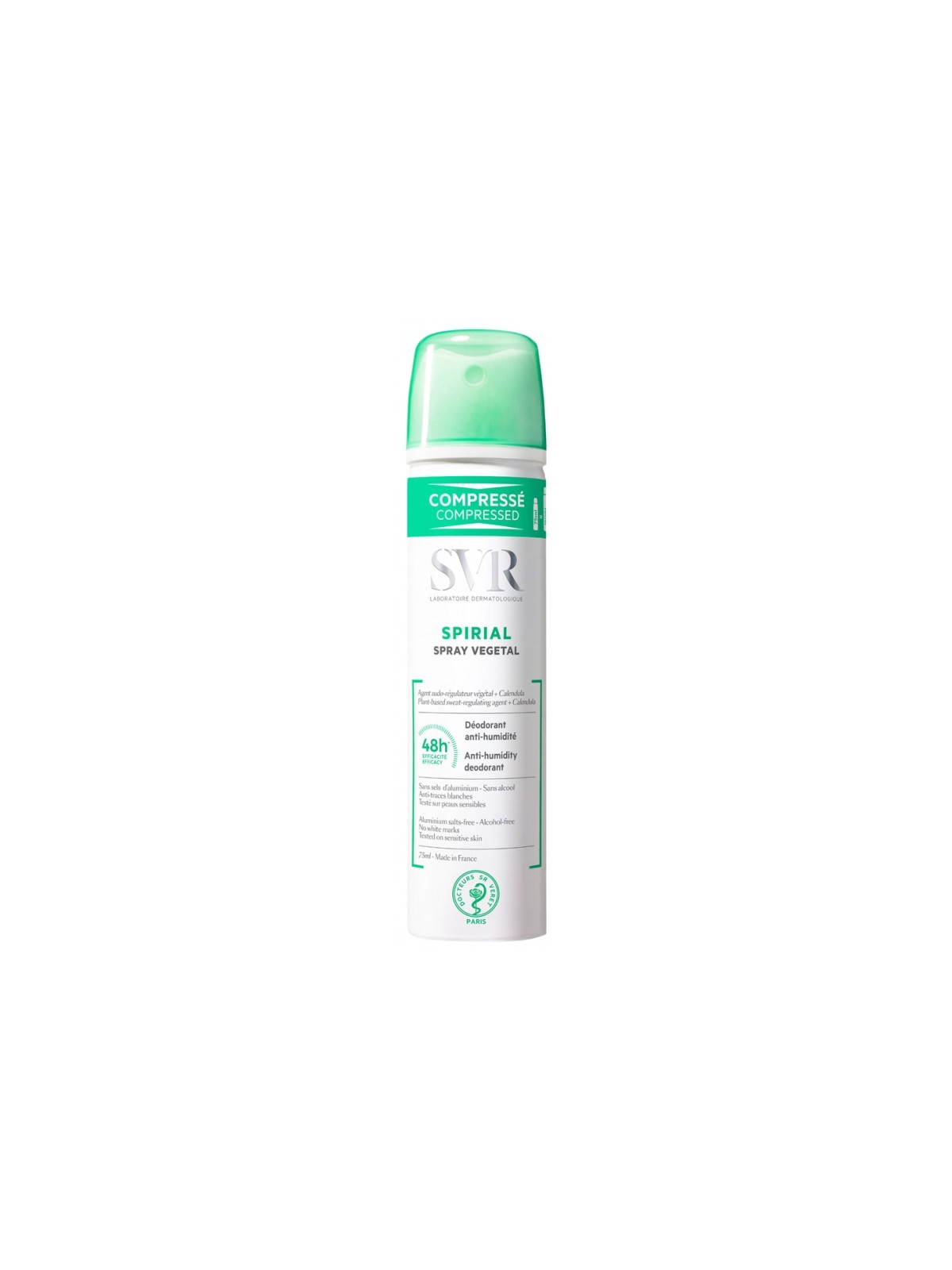 SVR Spirial Spray Végétal Déodorant Anti-Humidité 48H 75 ml