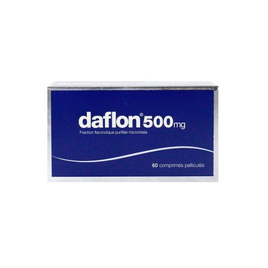 Daflon 500 mg 60 comprimés