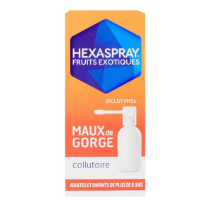 Hexaspray Fruit Exotique Collutoire Flacon 30G