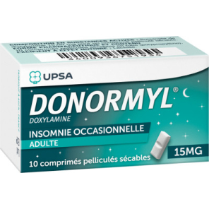 Donormyl 15mg 10 comprimés