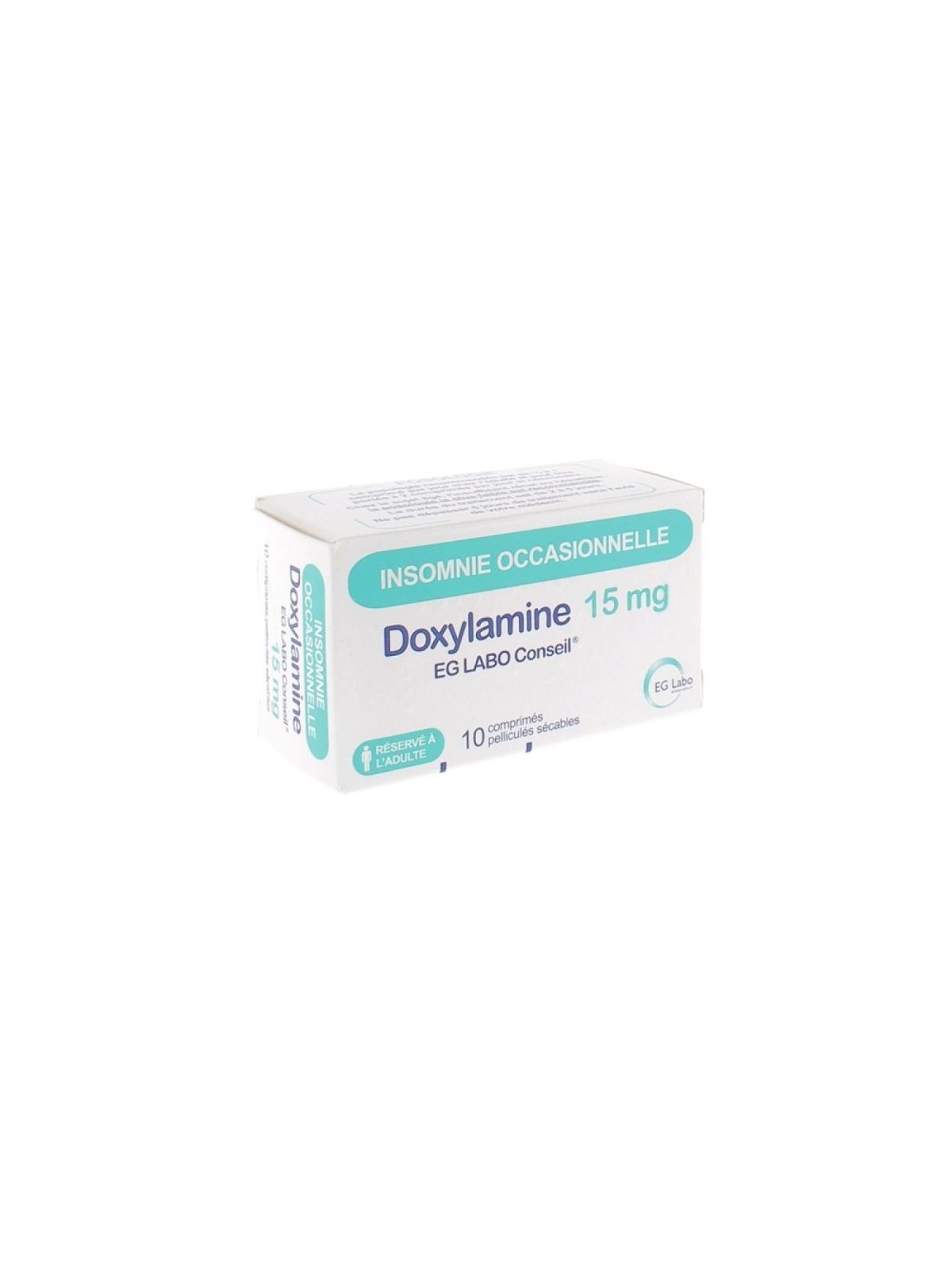 DOXYLAMINE EG 15MG CPR BTE 10