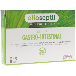 Olioseptil gastro intestinal 15 gélules | Nom de la Pharmacie en...
