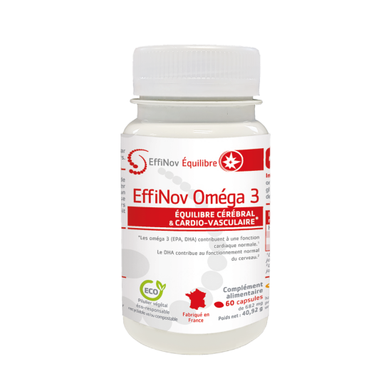 EFFINOV Equilibre Effinov Oméga 3 60 Capsules