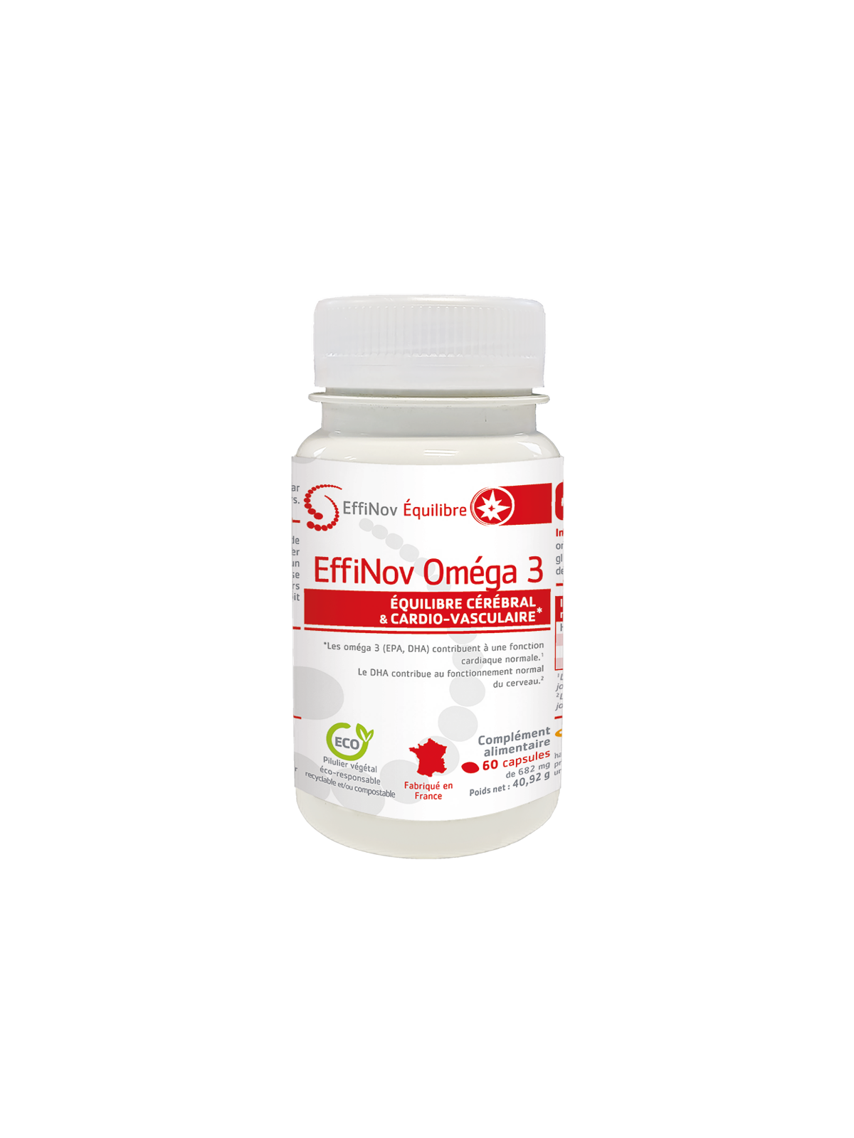 EFFINOV Equilibre Effinov Oméga 3 60 Capsules