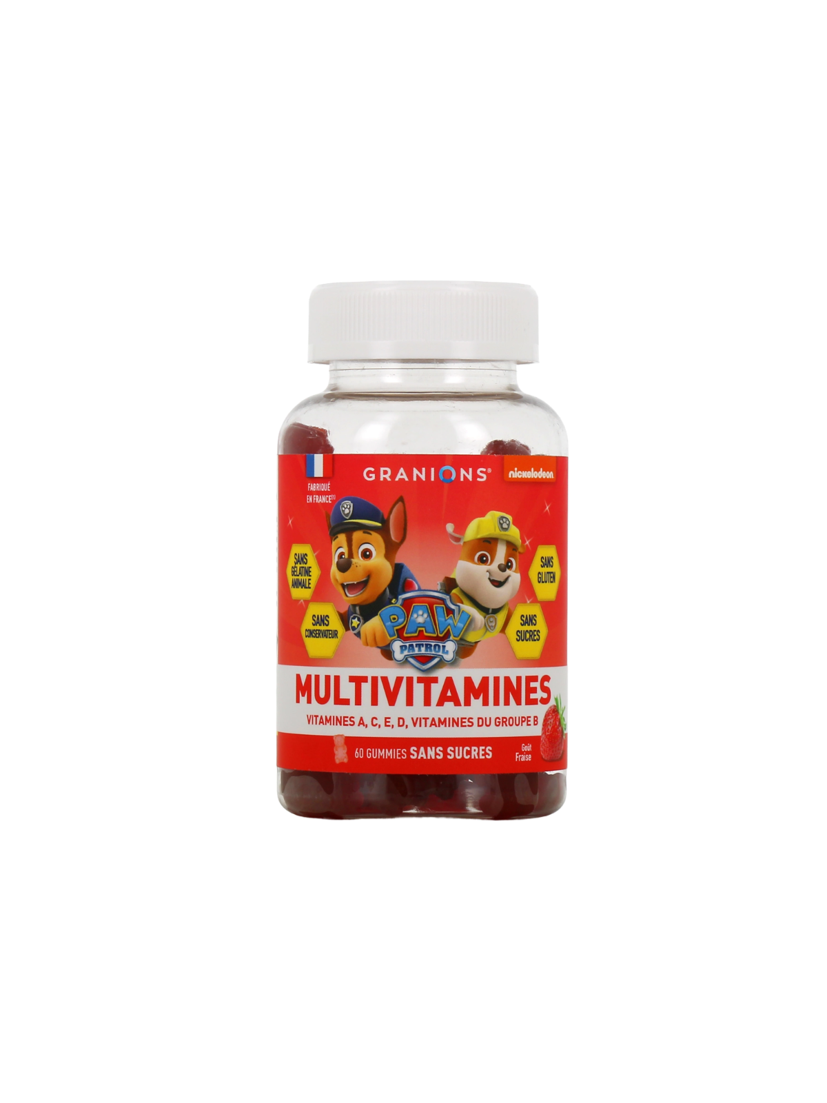 GRANIONS Kid Multivitamines Pat Patrouille 60 Gummies