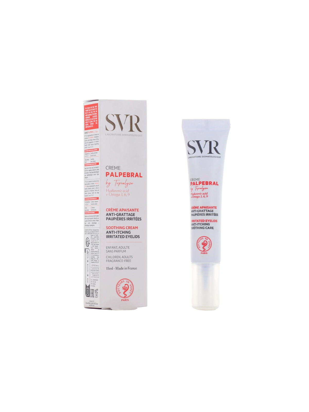 SVR Topialyse Palpebral Crème Apaisante Paupières Irritées 30ml
