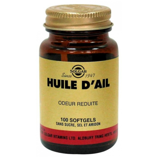 SOLGAR Huile d'Ail 100 Gélules