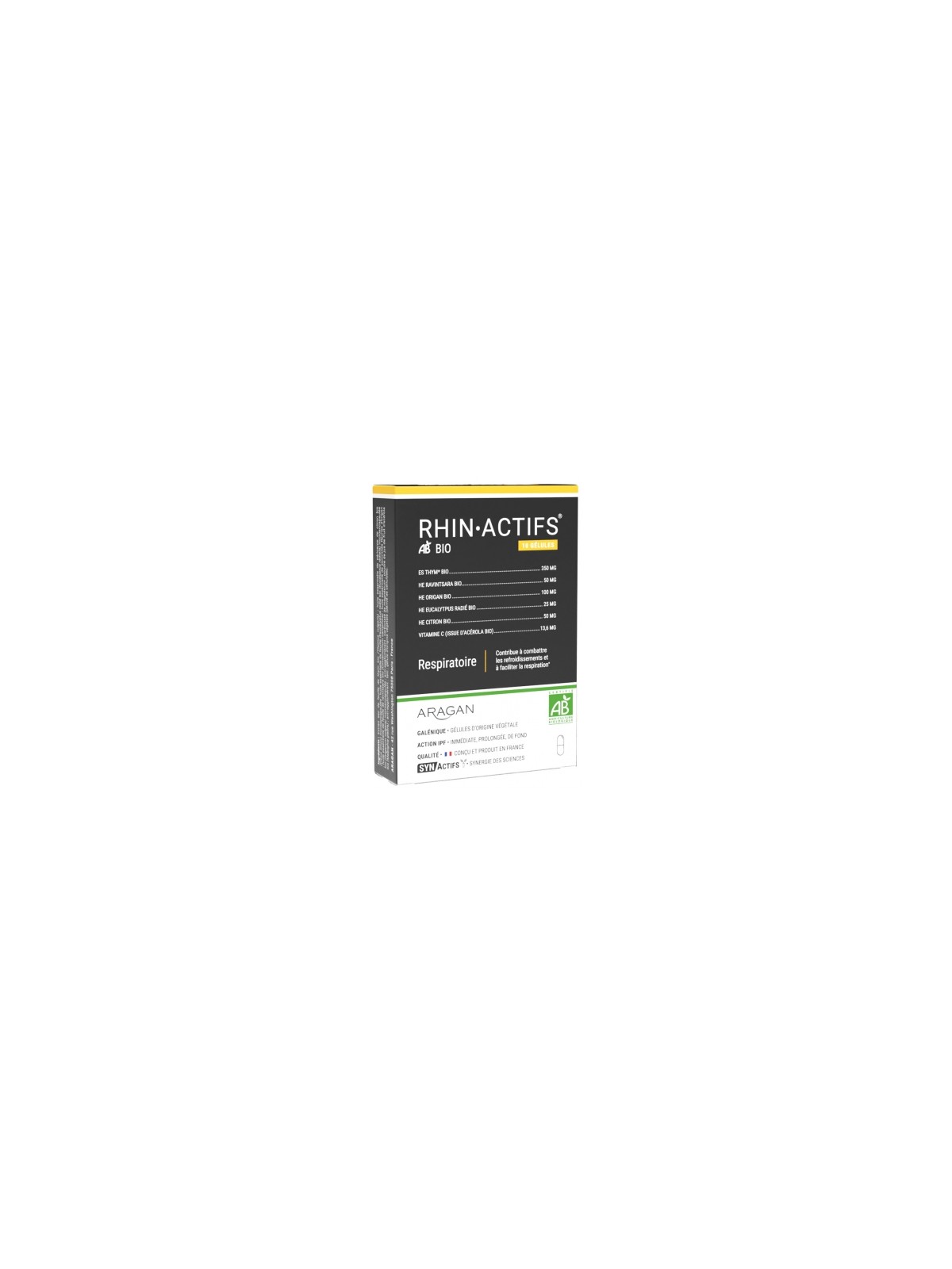 ARAGAN RESPIGREEN RESPIRATOIRE BTE10