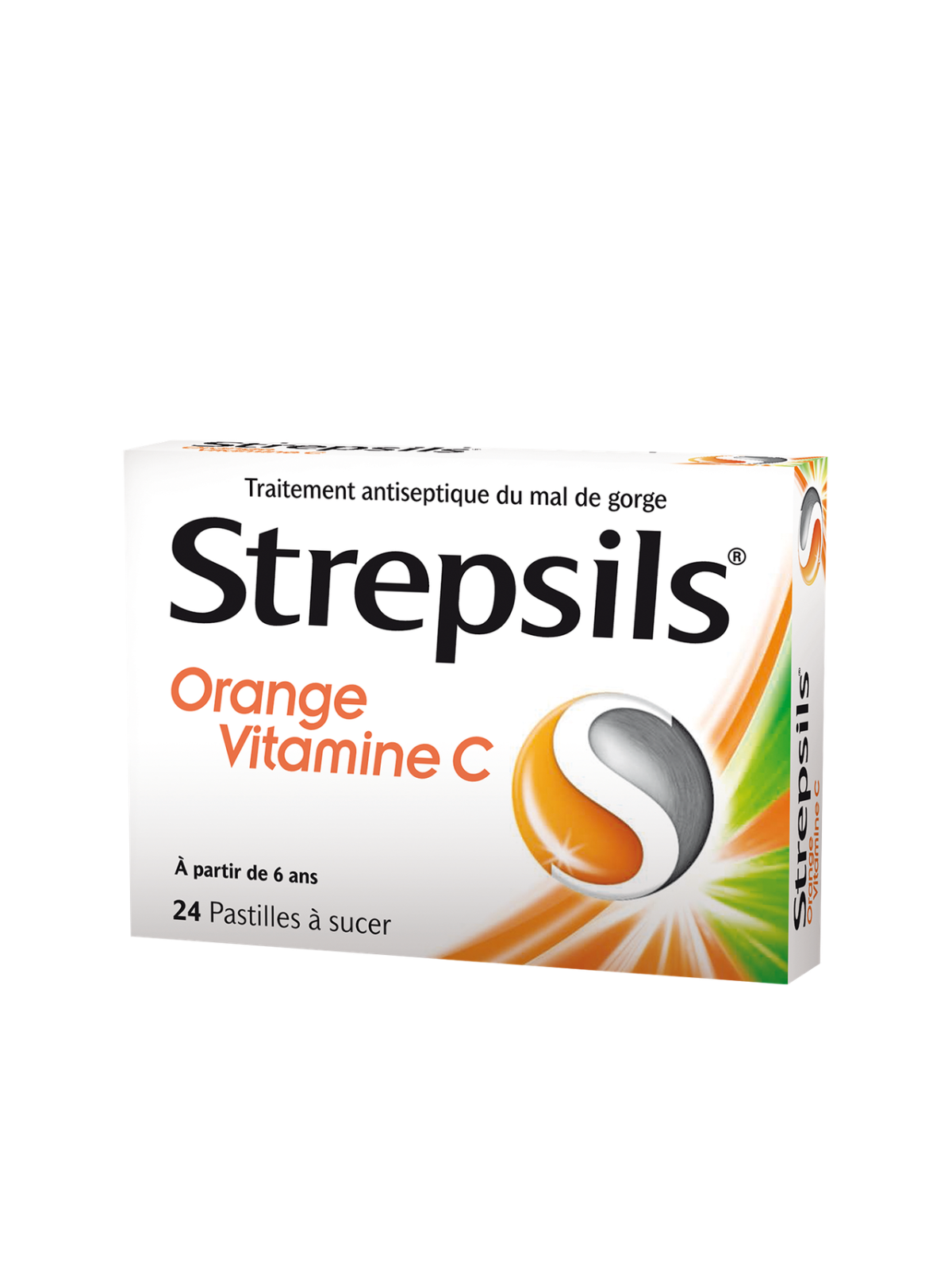 Strepsils Orange Vitamine C 24 Pastilles à Sucer | Nom de la...