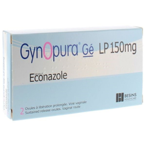 Gynopura l.p.150mg 2 ovules