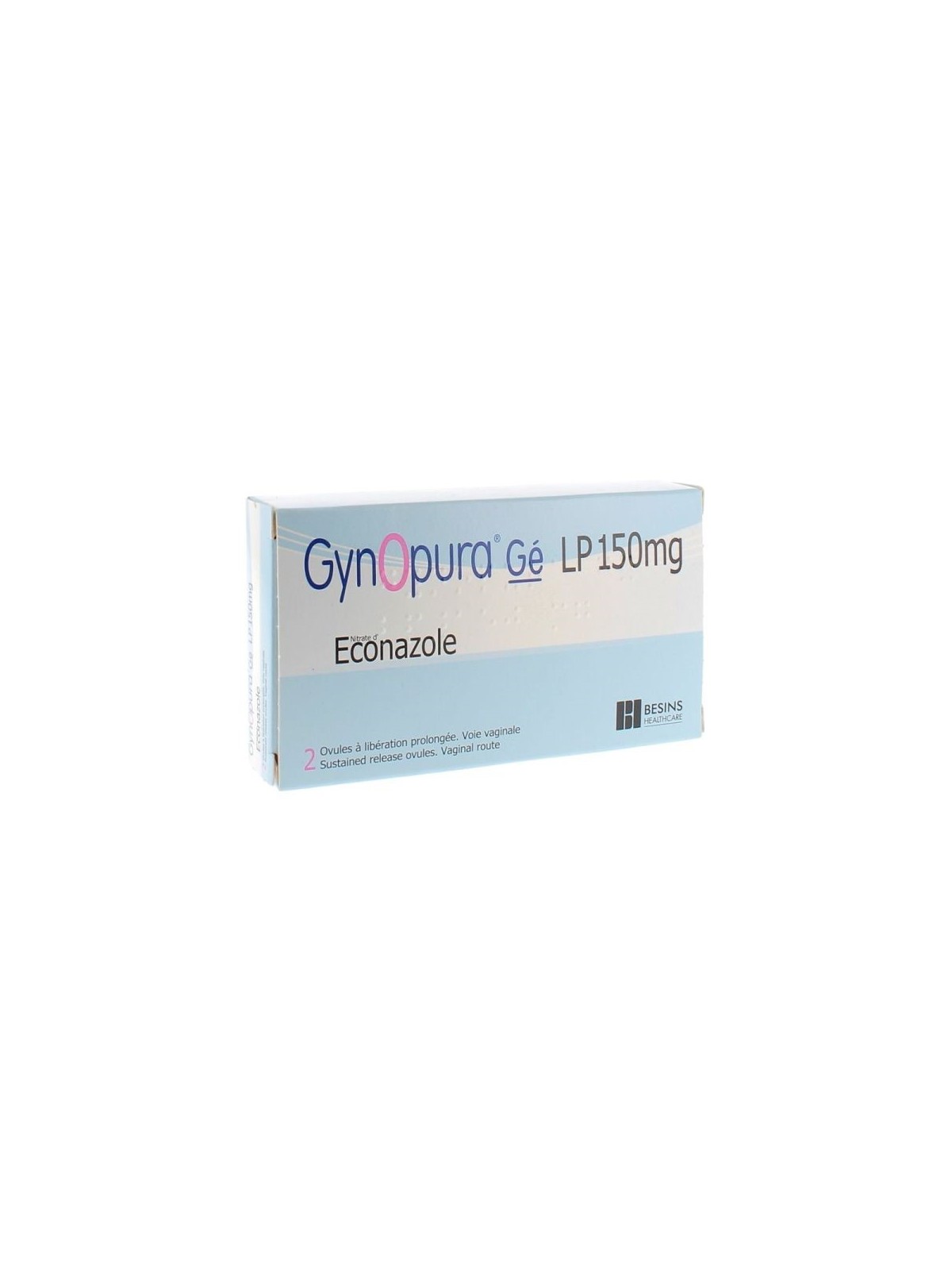 Gynopura l.p.150mg 2 ovules