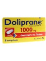 Doliprane 1g 8 comprimés