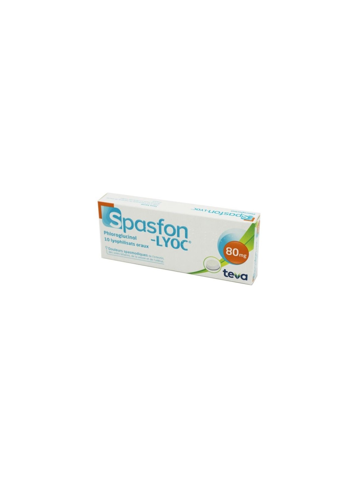 Spasfon Lyoc 80 mg 10 comprimés | Nom de la Pharmacie en variable
