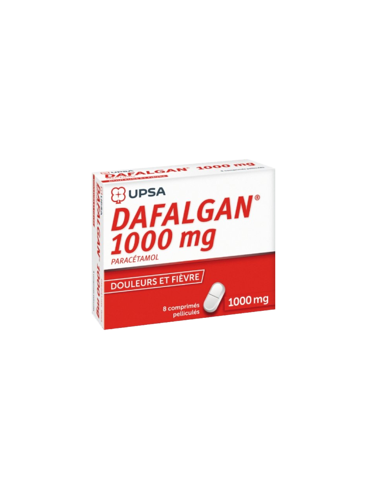 Dafalgan 1g 8 Comprimés