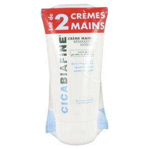 CICABIAFINE Crème Mains Réparation Intense 2x75ML