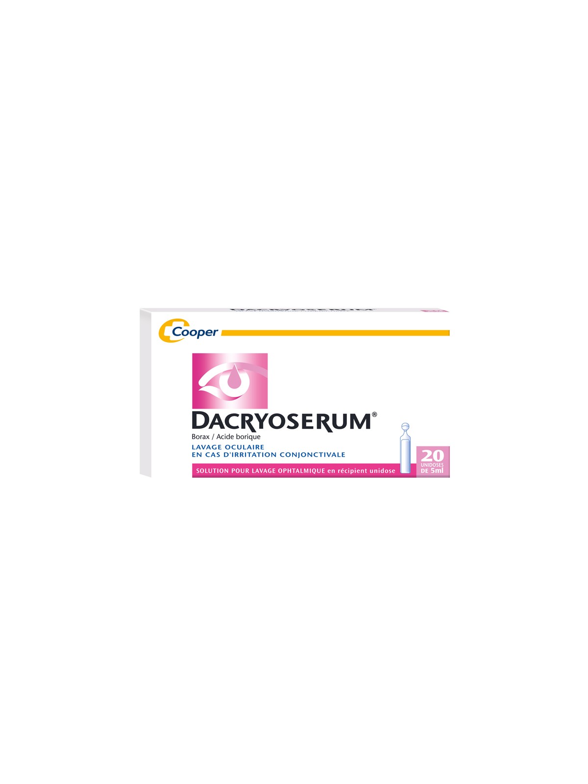 DACRYOSERUM 20 UNIDOSES 5 ML LAVAGE OCULA