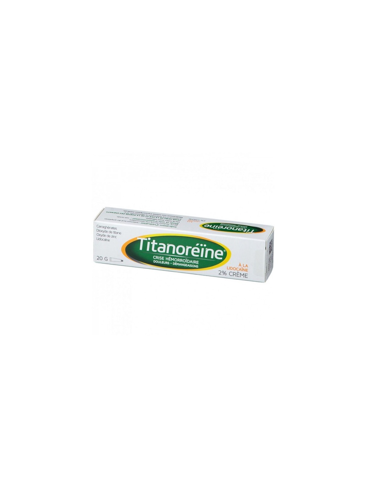Titanoréïne à la lidocaïne 20g