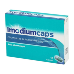 IMODIUM Caps 2MG Gélules boite de 12