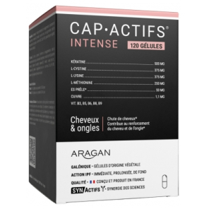 Aragan synactifs capactifs cheveux 120 gélules