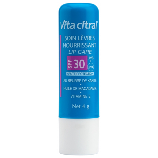 VITA CITRAL Soin Lèvres Nourrissant SPF30 4g