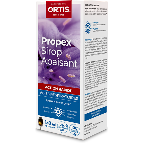 ORTIS Propex Sirop Apaisant 150ml