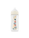 DODIE Biberon Anti-Colique Débit 3 Motif Rose 6 Mois et Plus 330ml