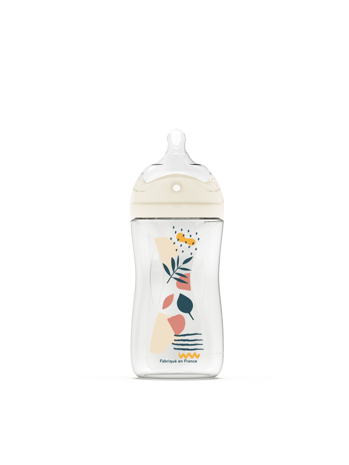 DODIE Biberon Anti-Colique Débit 2 Motif Terra De 0 à 6 mois 270ml