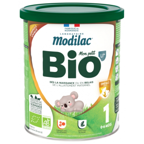 MODILAC Bio 1er Âge 0-6 Mois 800 g
