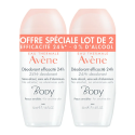AVENE BODY Duo Déodorant Efficacité 24h