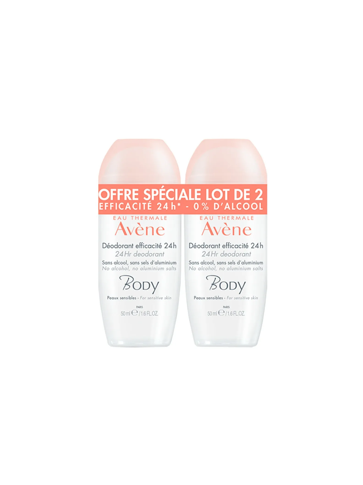AVENE BODY Duo Déodorant Efficacité 24h