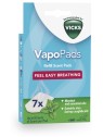 VICKS VapoPads 7 Recharges Parfumées au Menthol