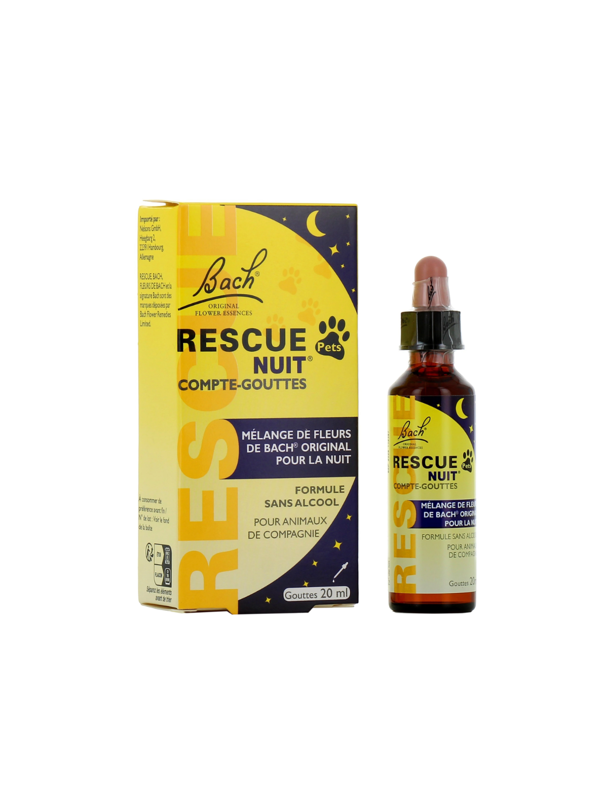 RESCUE Pets Nuit Compte-gouttes 20ml