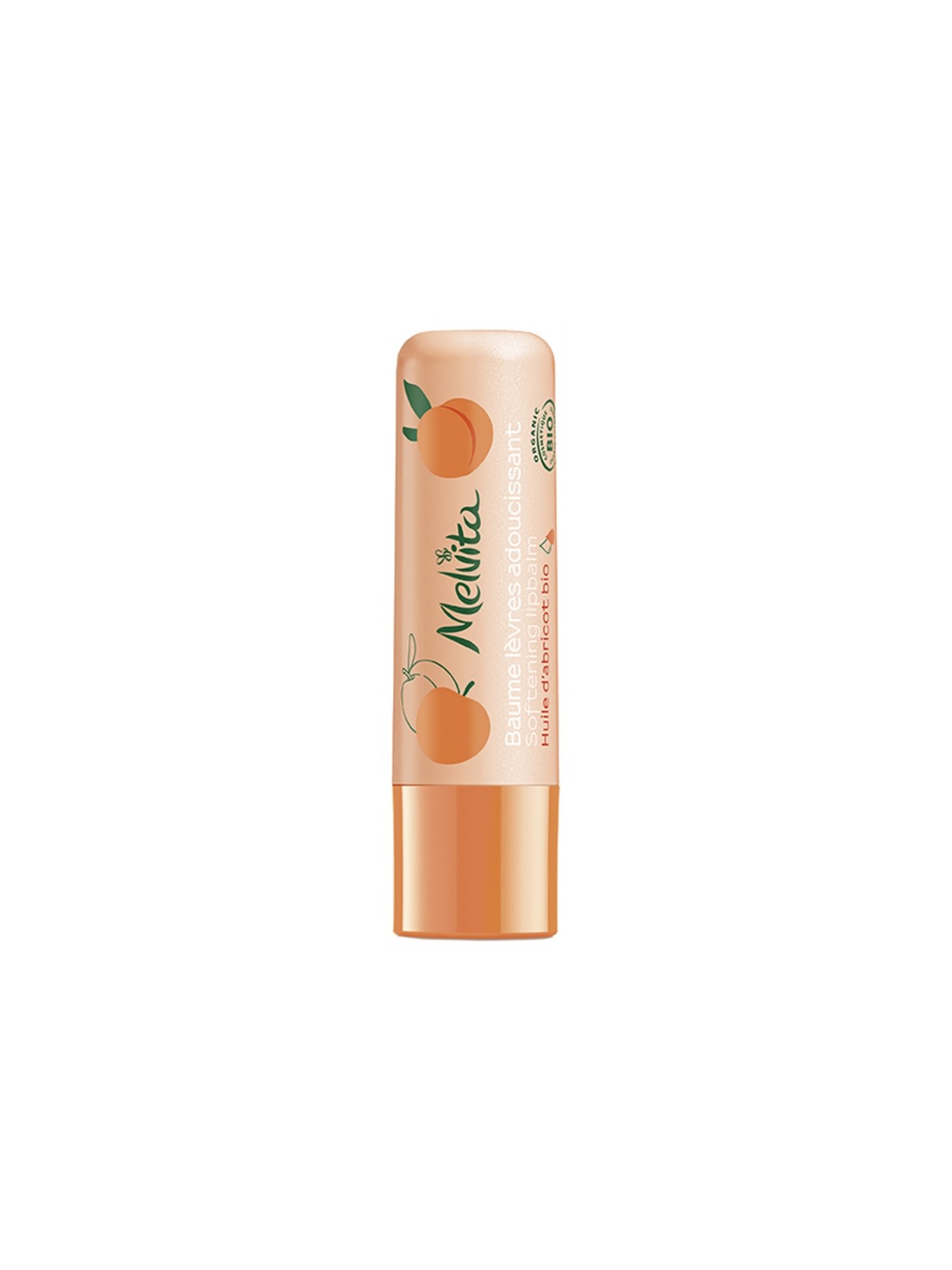 MELVITA Baume Lèvres Adoucissant Bio 4,5 g