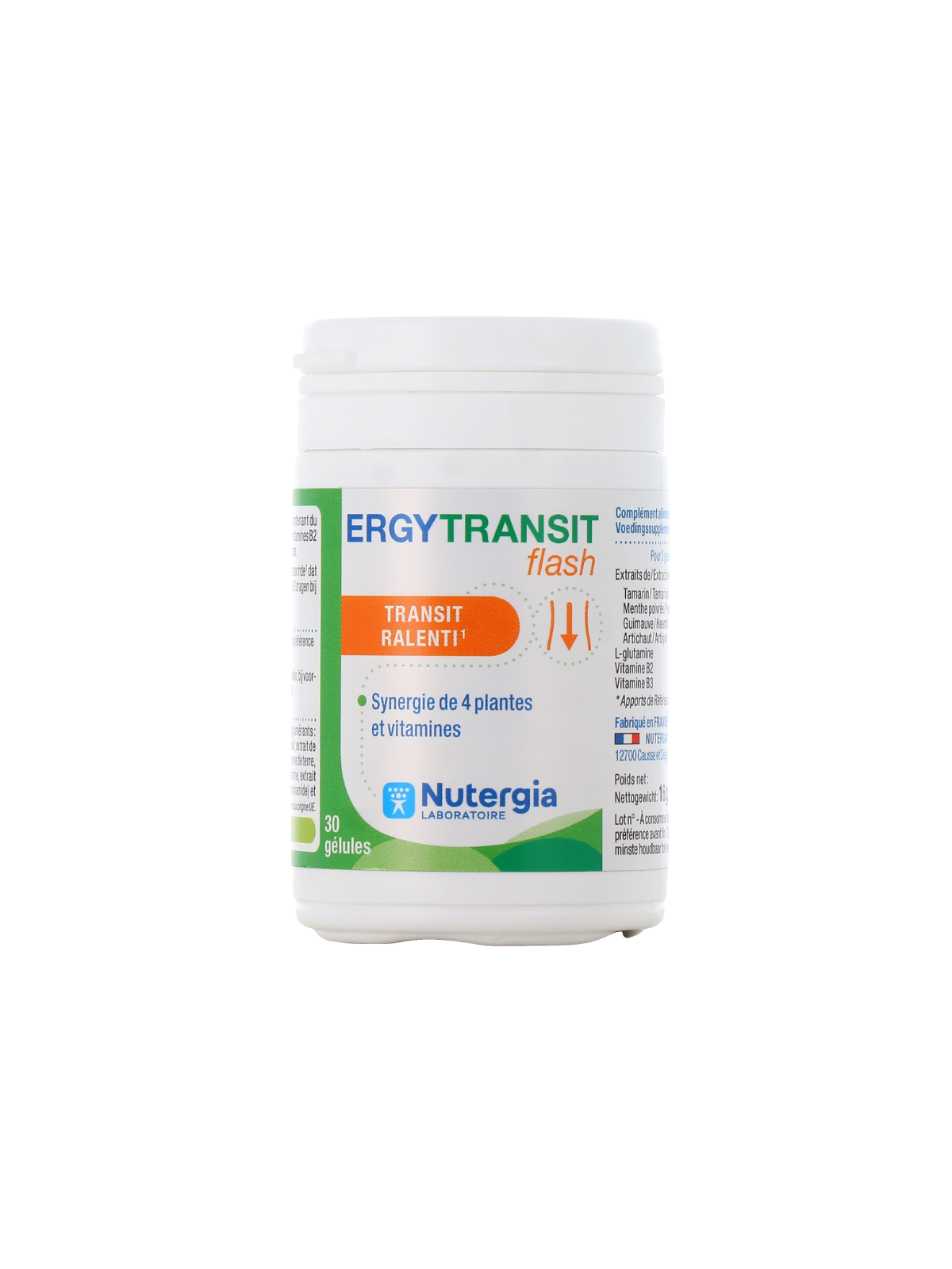 NUTERGIA Ergystransit Flash 30 gélules