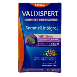 VALDISPERT Sommeil Intégral 30 Comprimés