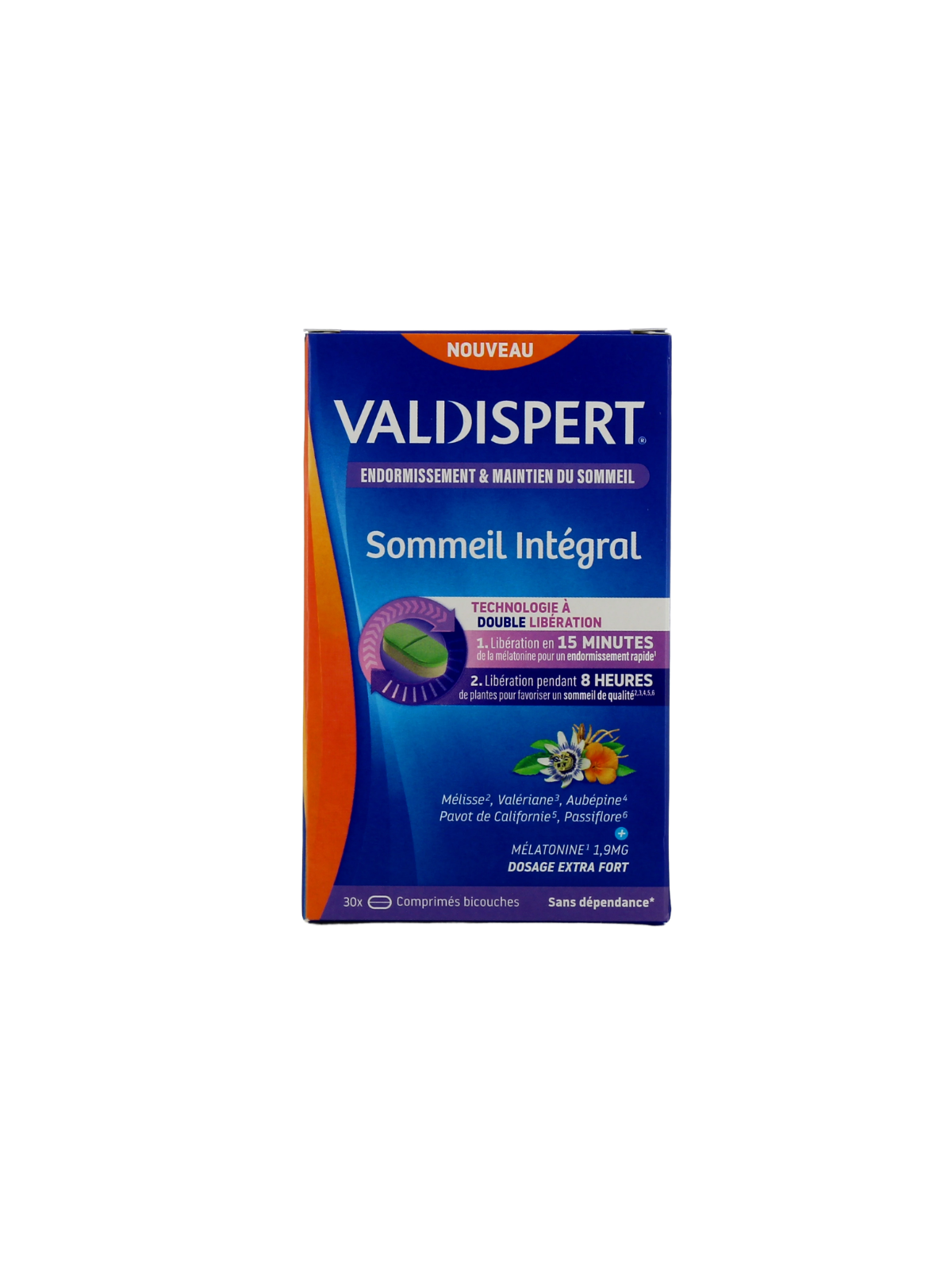 VALDISPERT Sommeil Intégral 30 Comprimés
